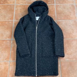 New without Tags - Medium Black Wool Blend Jacket